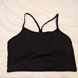 Offline by Aerie the hugger longline sports bra racerback camisole black M EUC